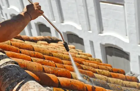 Nettoyage de toitures - Saint Privat en Périgord